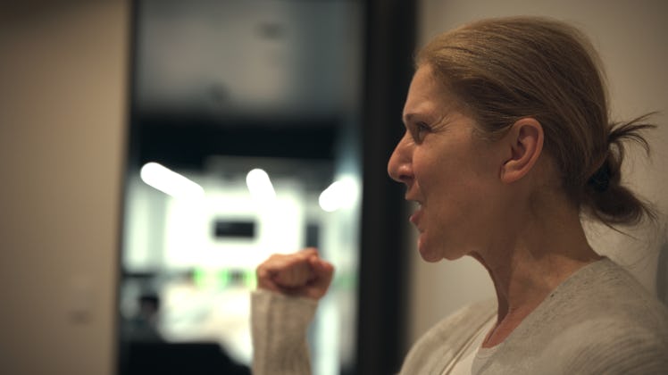 Celine Dion singing in I Am: Celine Dion