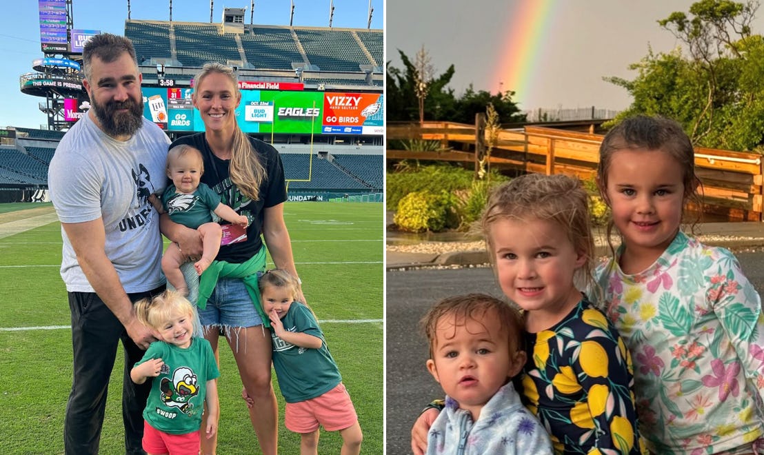 Kylie Kelce On Life With Three Kids Under 5 & Husband Jason's Next Gig