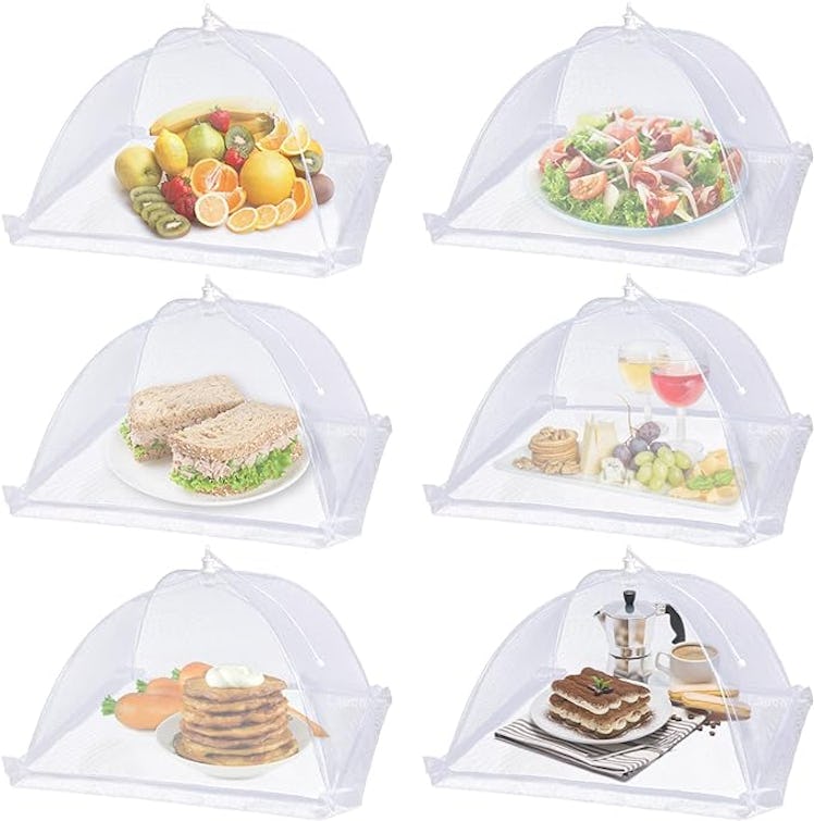 Lauon Mesh Food Covers (6-Pack)