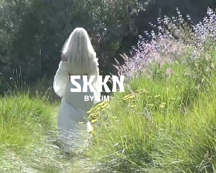 Kim Kardashian’s new summer campaign for her beauty brand SKKN.