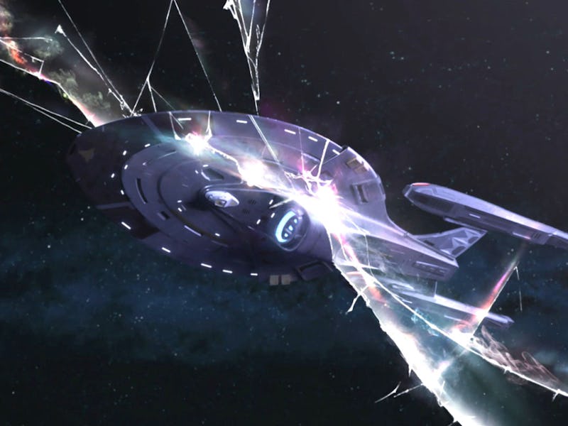 The USS Voyager-A in Star Trek: Prodigy Season 2.
