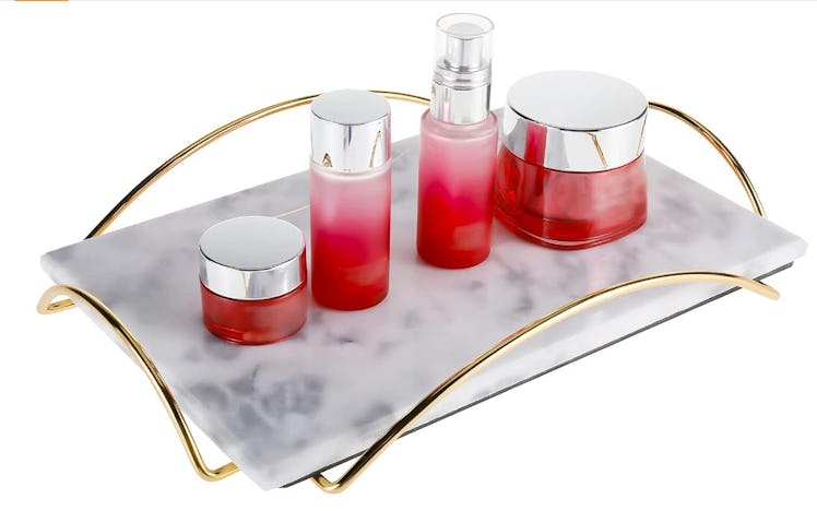 HighFree Marble Stone Decorative Tray