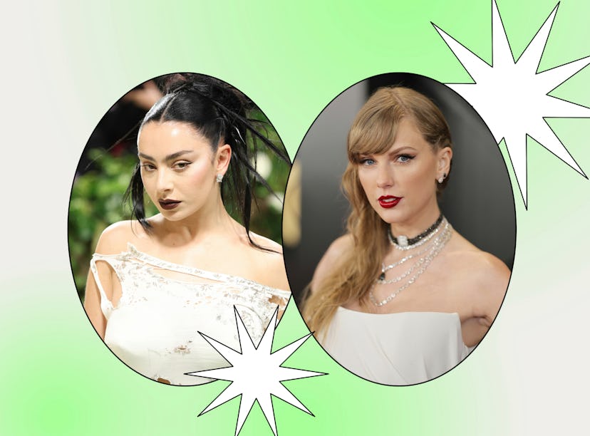 Charli XCX recently shared her thoughts about fans yelling anti Taylor Swift remarks at her 'Brat' s...