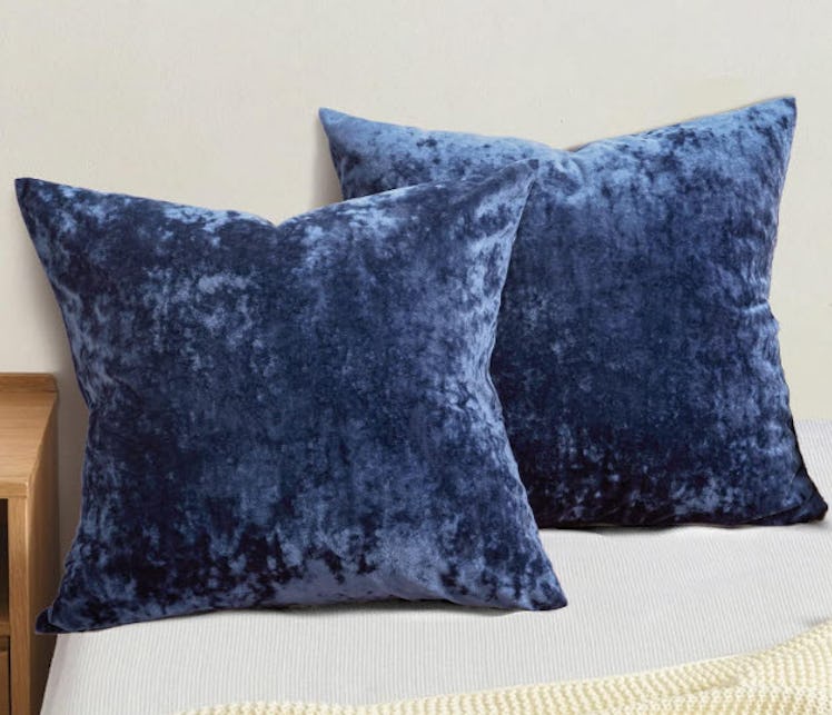 PHF Truly Velvet Throw Pillow Covers (2-Pack)