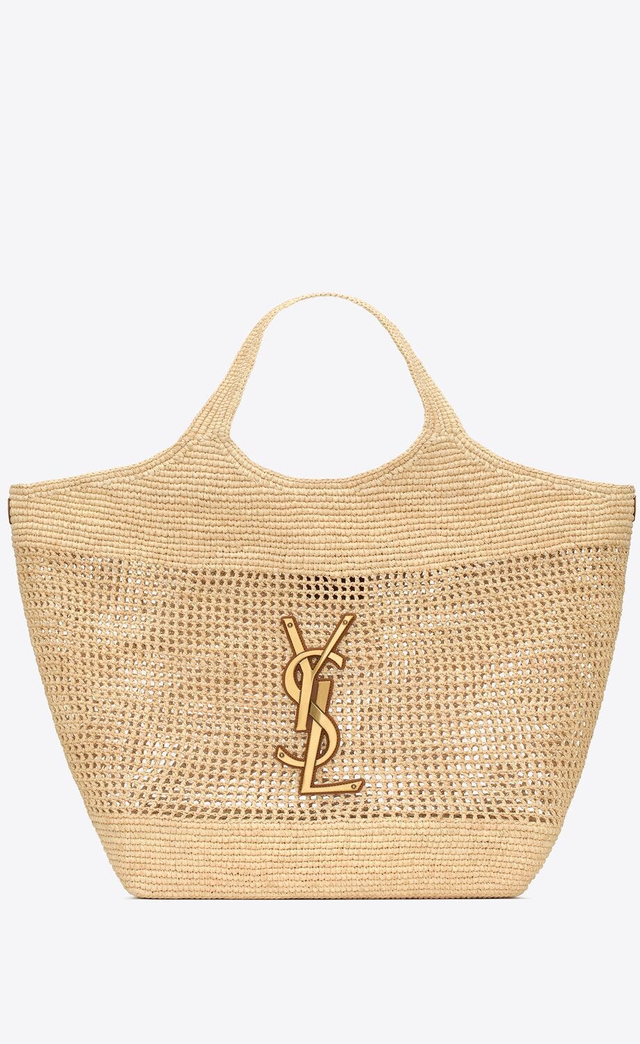Icare Tote In Raffia