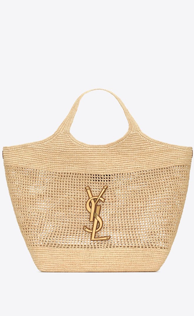 Icare Tote In Raffia