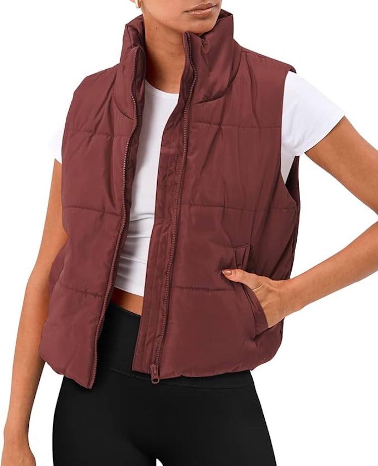 AUTOMET Cropped Puffer Vest