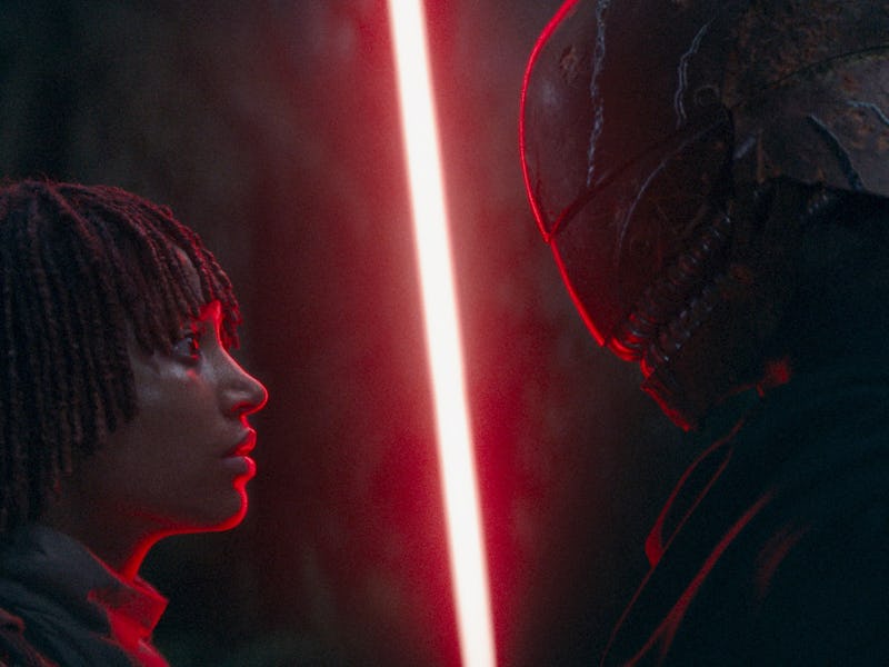 Osha (Amandla Stenberg) comes face-to-face with the Sith in The Acolyte