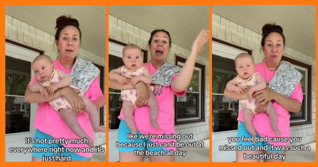 A mom in the Midwest found solidarity with other moms after sharing her struggles with having a new ...