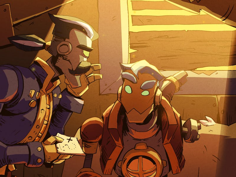 screenshot from SteamWorld Heist II