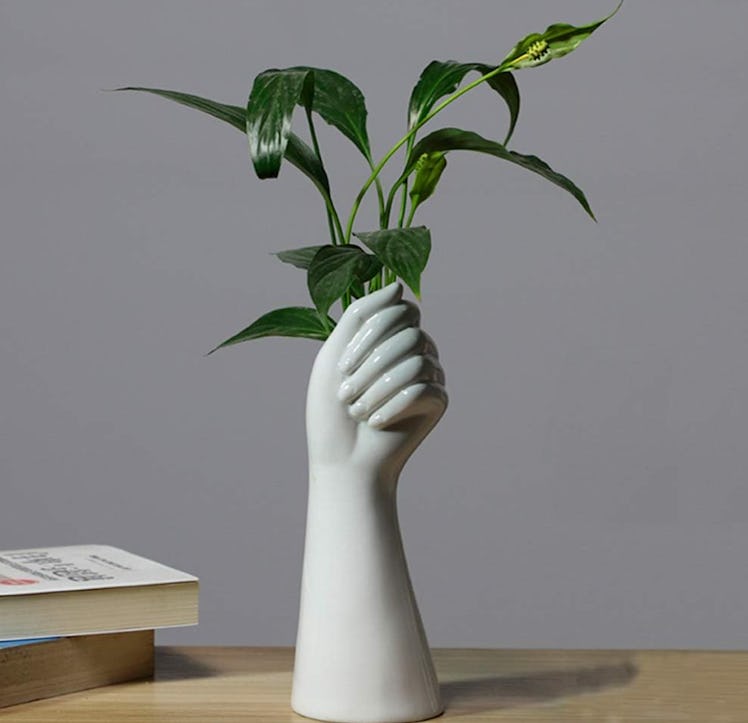 Nbhuzehua Hand Bud Flower Vase