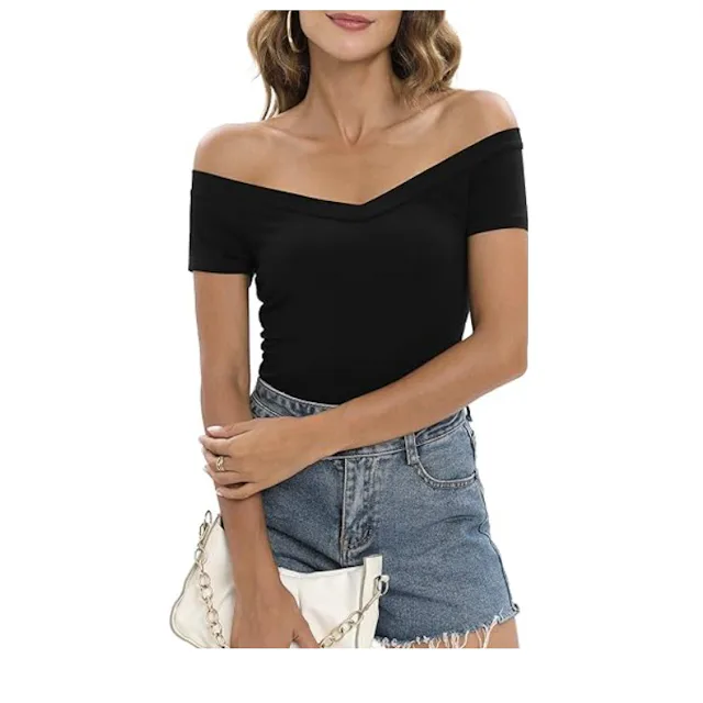 Sarin Mathews Off The Shoulder Top