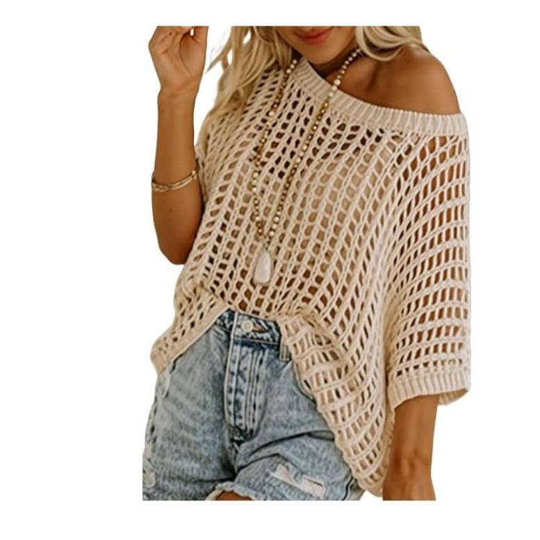 Dokotoo Crochet Pullover