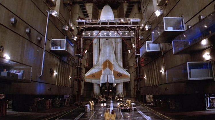 Moonraker movie space shuttle