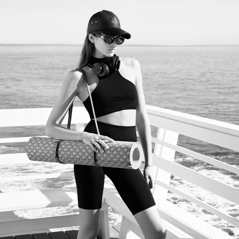 Kaia Gerber in Celine ad