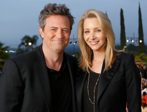 'Friends' stars Matthew Perry and Lisa Kudrow.