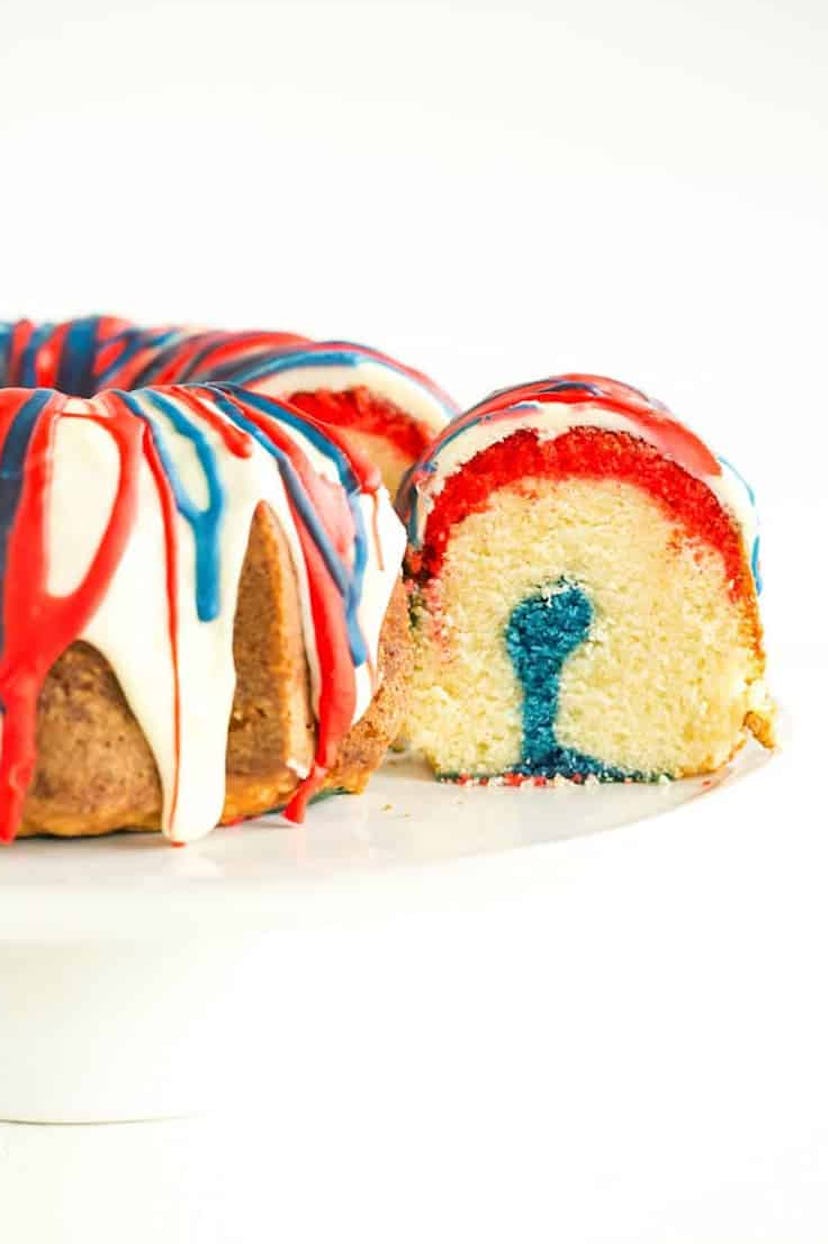 Firecracker cake is a make-ahead Fourth of July dessert idea to enjoy.