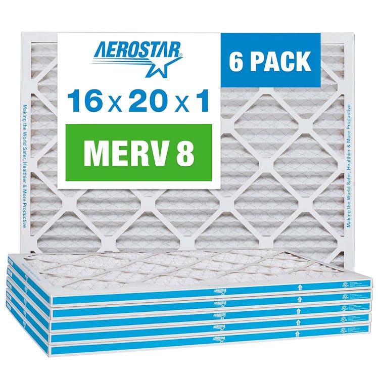 Aerostar AC Furnace Air Filter (6-Pack)