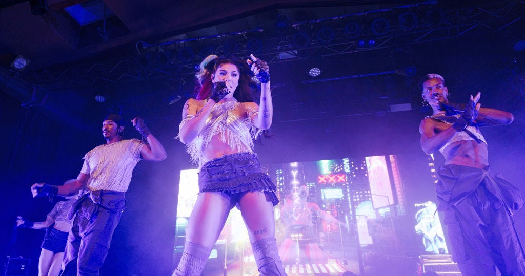 Singer Pabllo Vittar performs live on stage during a concert at the Astra on August 19, 2023 in Ber&hellip;