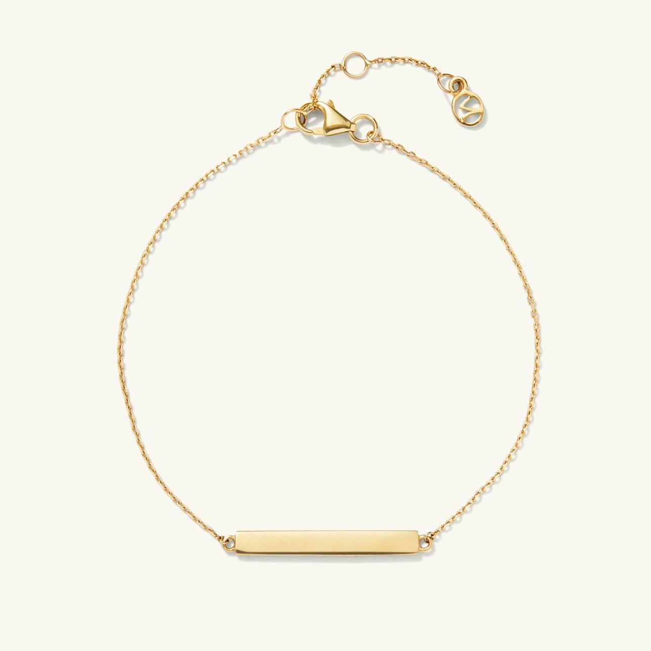 Engravable Bar Bracelet