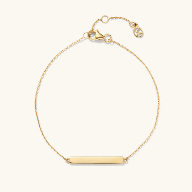 Engravable Bar Bracelet