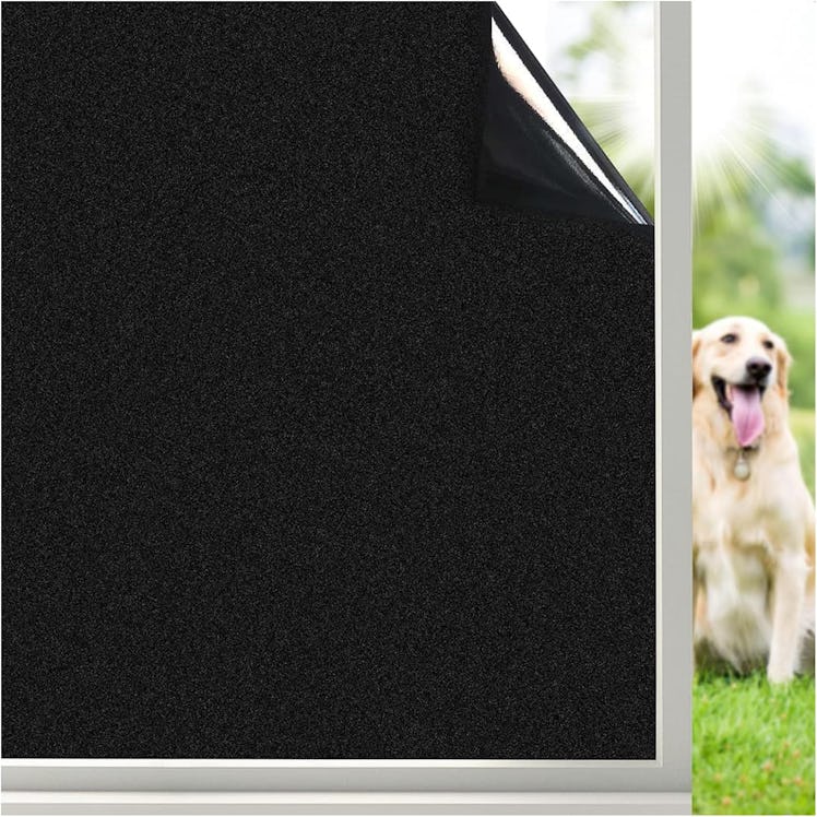 Coavas Blackout Window Film Static Cling