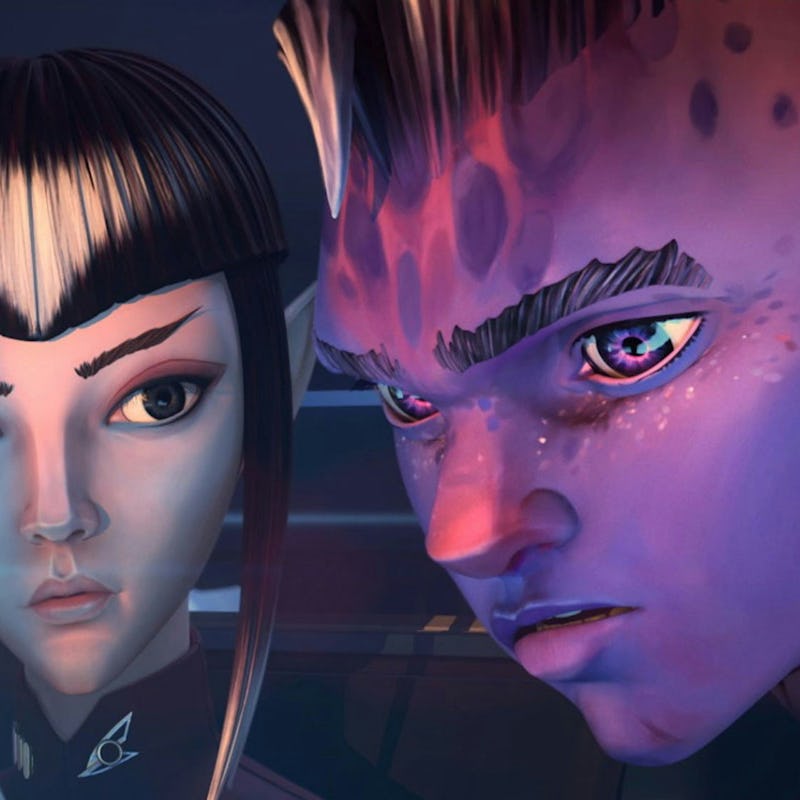 Ma'jel and Dal in 'Star Trek: Prodigy' Season 2.