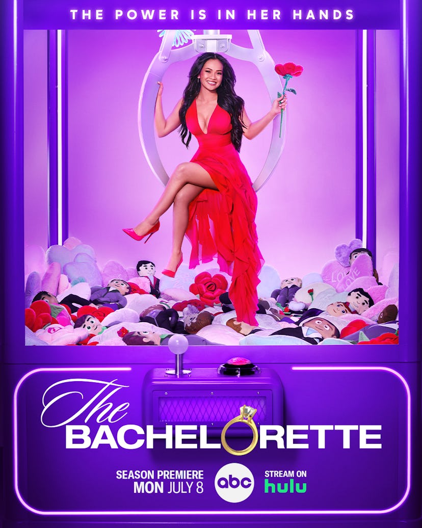 Jenn’s Bachelorette promo. Photo via ABC