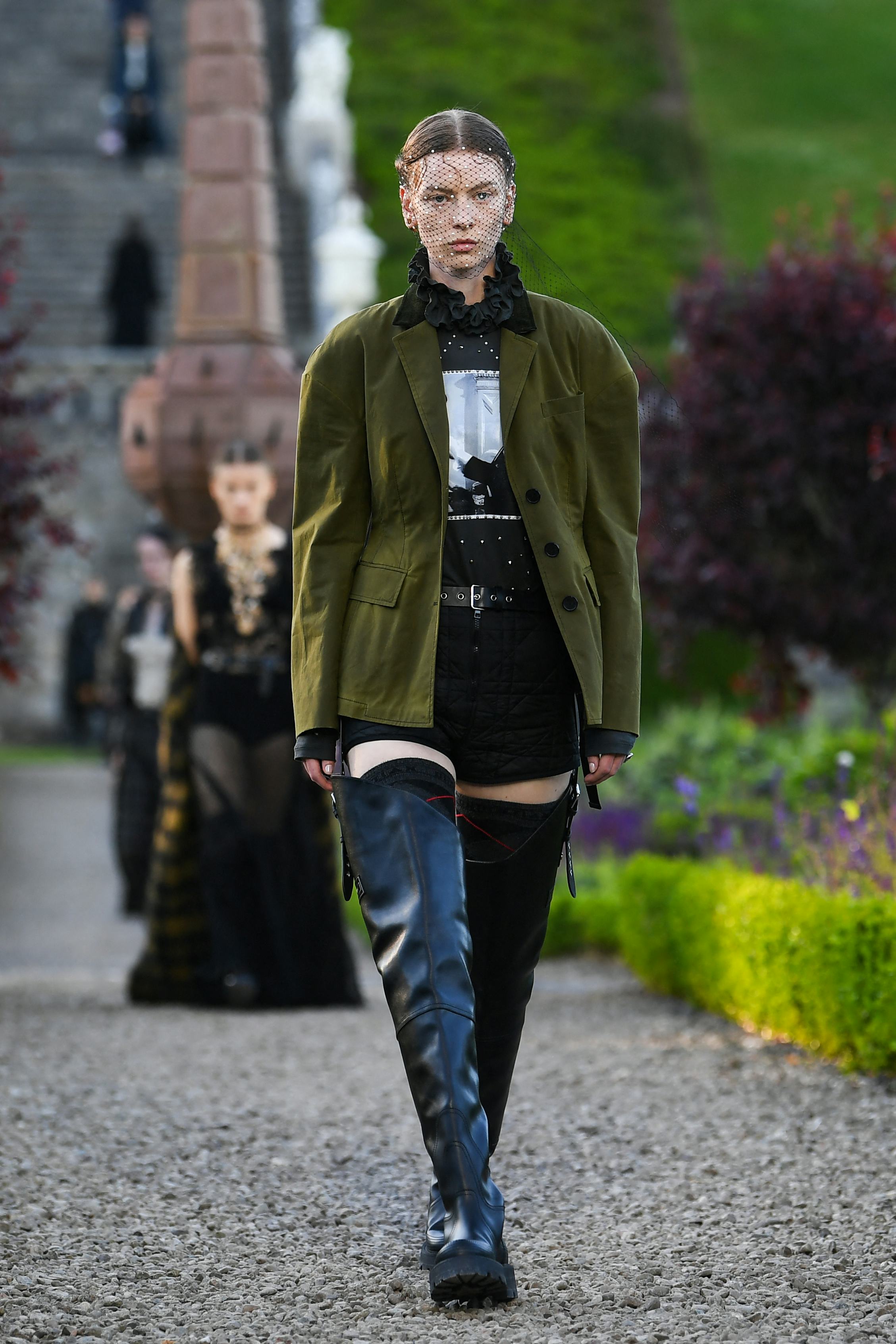 Dior Brings a Romantic, Gothic Cruise Collection to Scotland