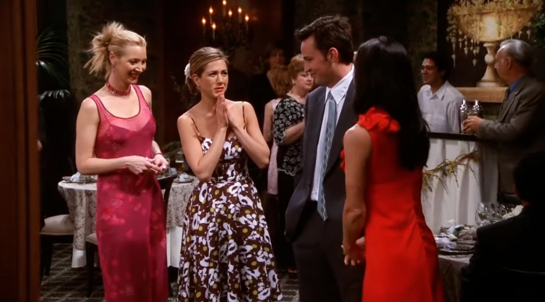Jennifer Aniston stars as Rachel Green on &lsquo;Friends.'