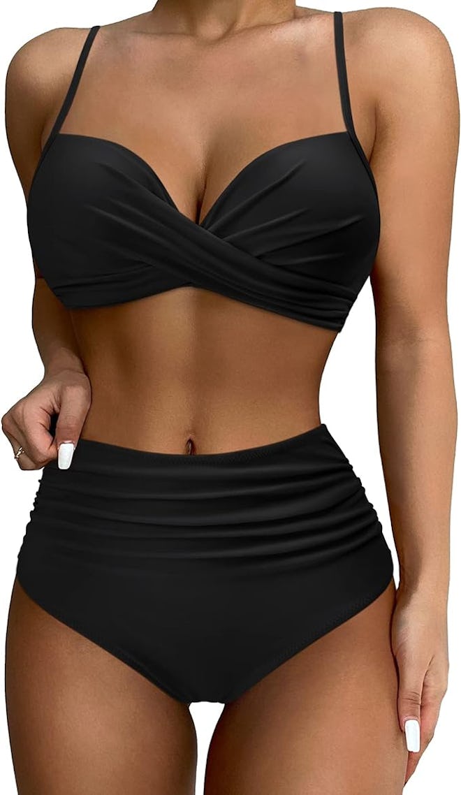 SUUKSESS Twist High Waisted Bikini