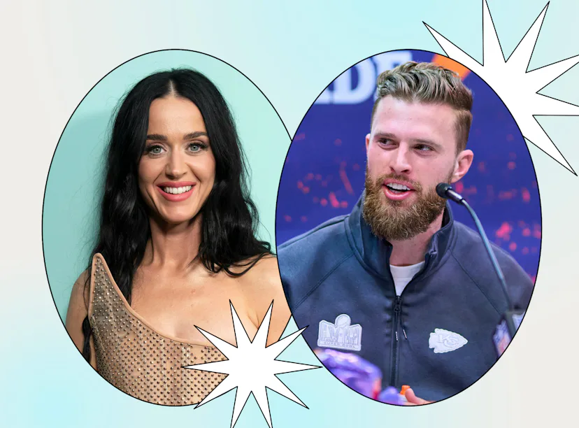 Katy Perry and Harrison Butker