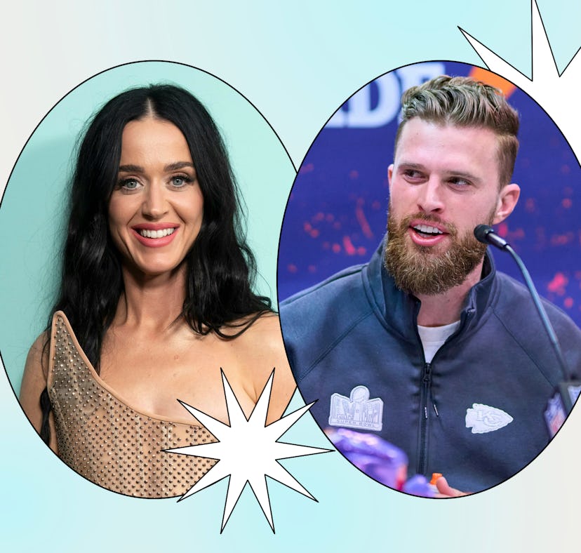 Katy Perry and Harrison Butker