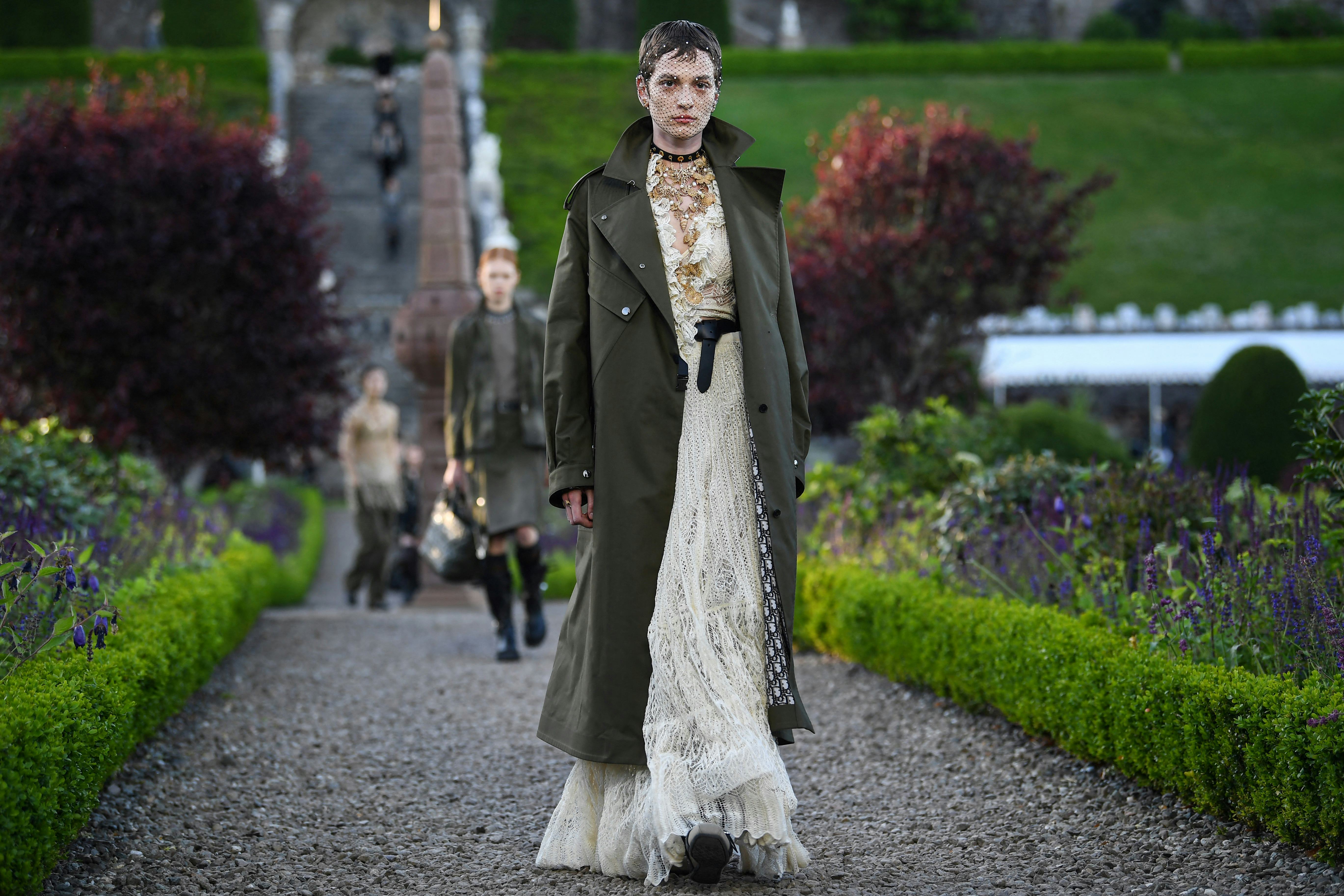 Dior Brings a Romantic, Gothic Cruise Collection to Scotland