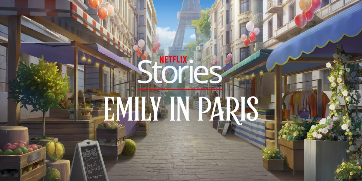 'Netflix Stories: Emily in Paris' is an upcoming video game version of the show.