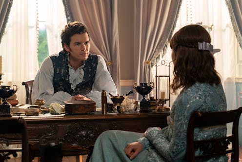 Colin and Eloise Bridgerton. Photo via Netflix