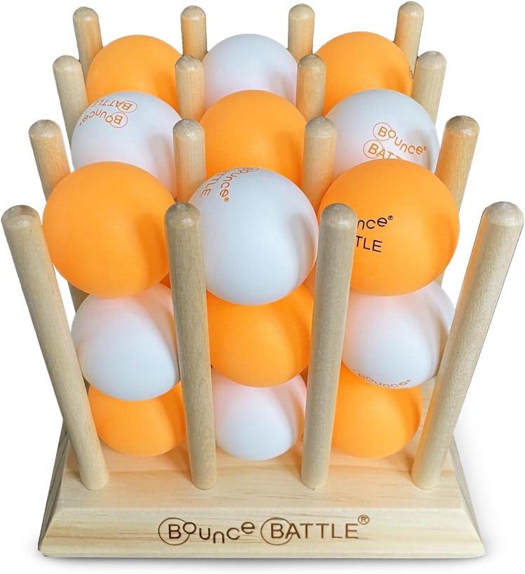 Bounce Battle Wood Edition Game Set