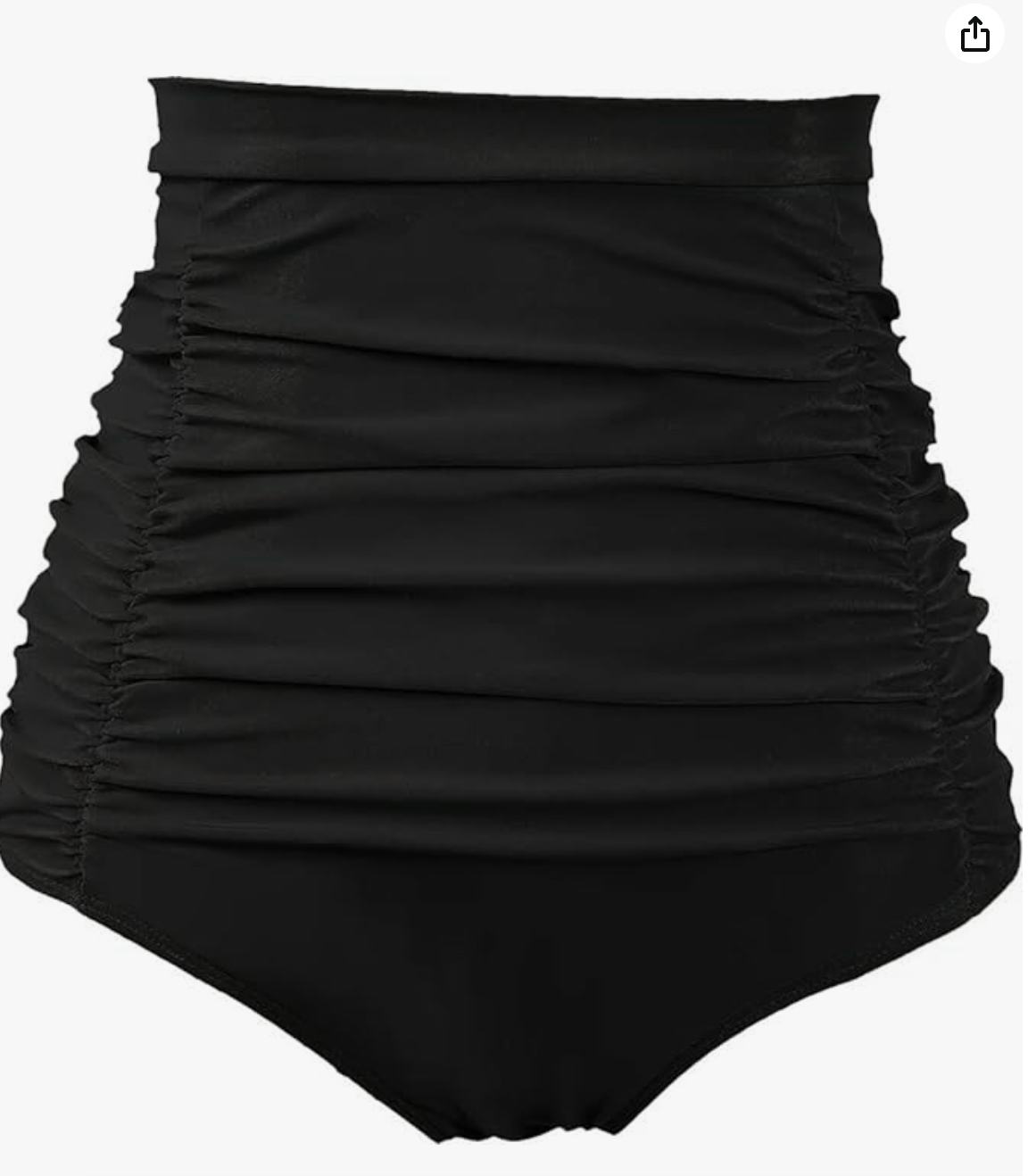 COCOPEAR Ruched Swimsuit Bottom