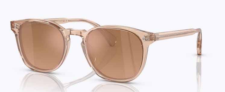 taupe clear sunglasses