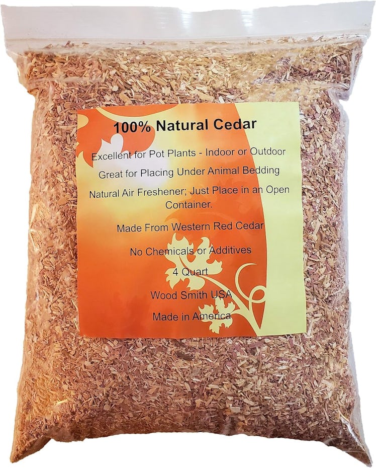 Wood Smith USA 100% Natural Cedar Chips/Shavings Mix