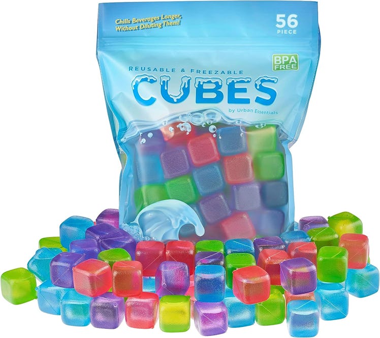 Urban Essentials Reusable Ice Cubes (Pack Of 56)