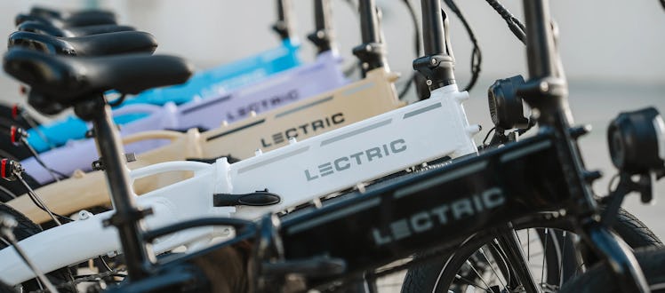 Lectric XP Lite 2.0 in the five colorways.