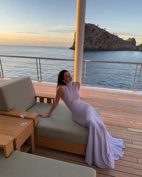 Kendall Jenner Yacht Style