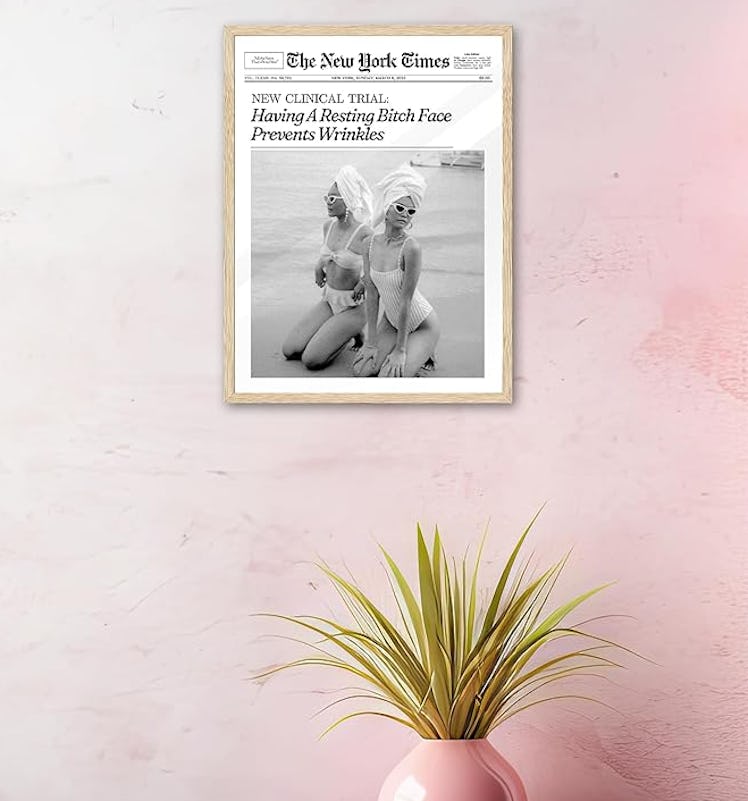iHery Framed Wall Art Print