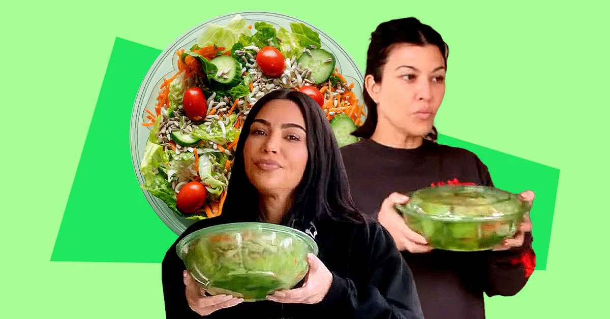 I Tried The Viral Kardashian Salads &amp; They're So Easy To Make