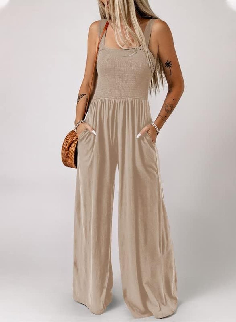 Dokotoo Wide Leg Overalls 