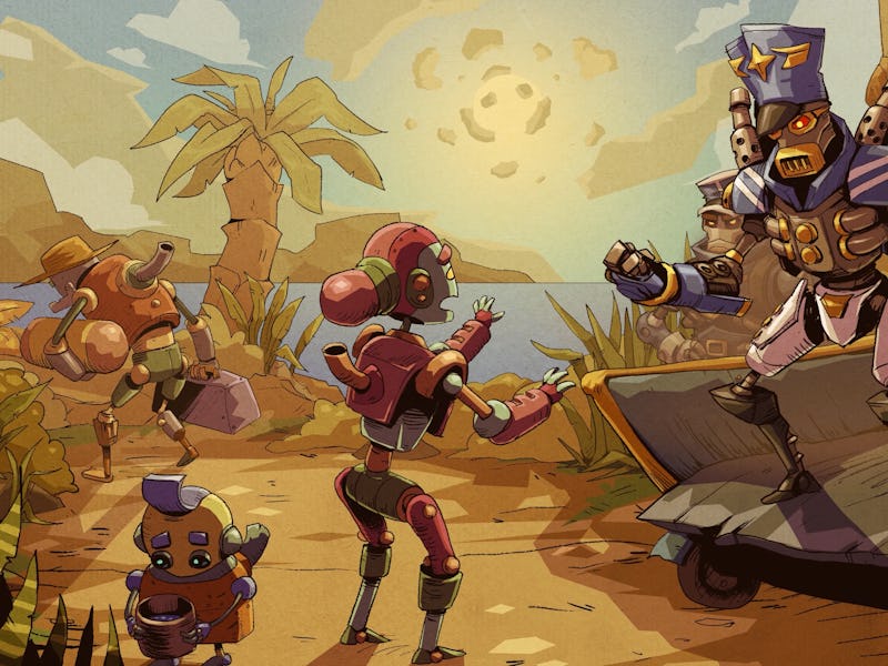 screenshot from SteamWorld Heist II