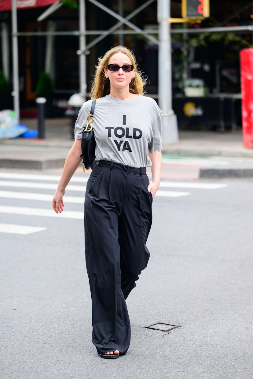 Jennifer Lawrence in New York City, June 6, 2024.