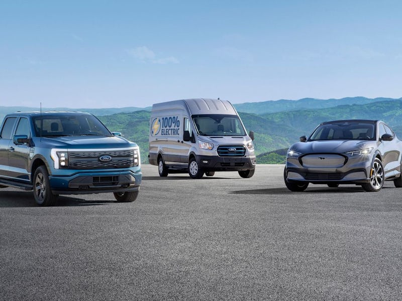 Ford's current EV lineup