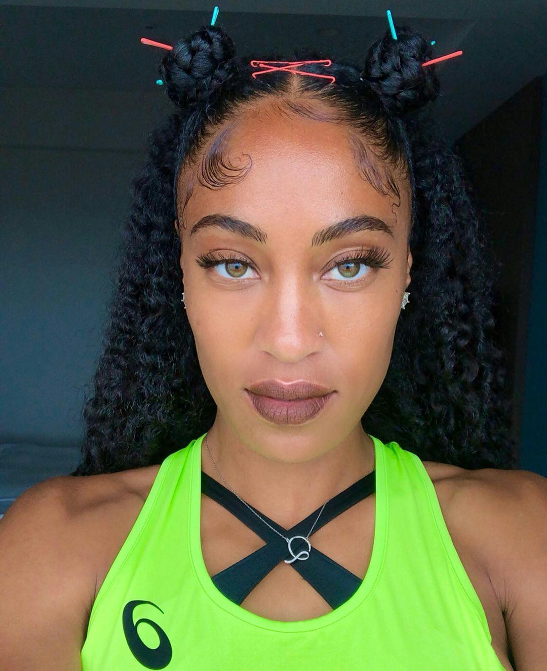 Queen Harrison Claye shares her beauty rituals with Bustle.